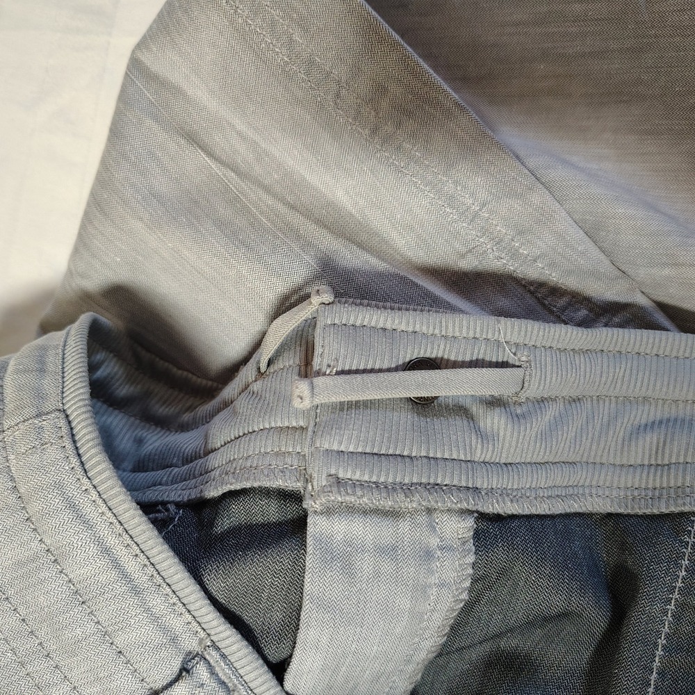 KUHL Pants Womens 12 Regular Ash Gray Cabo Linen Blend Hiking Style 6272 - Picture 9 of 15